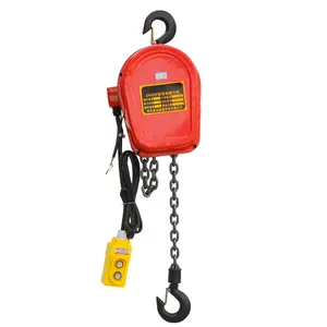 0.5t -10tons 220v 380v Construction Lift DHS Type Electric Chain Hoist Crane With Wireless Remote Control