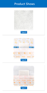 อุปกรณ์ตกแต่งแผลไฮโดรฟิลิกตัวชี้วัดการแต่งแผลใยเจล - Product Image 4