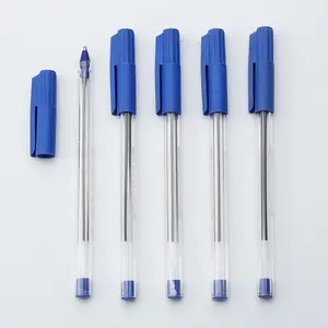 Reginfield şeffaf varil yeni model satış en pürüzsüz yazma tükenmez kalem plastik tükenmez kalem