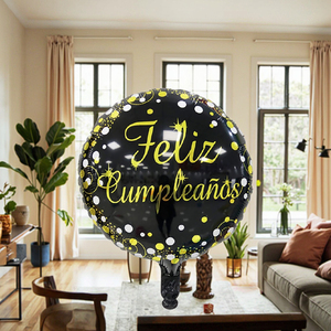 Buon compleanno palloncino in alluminio 45cm/18in alluminio per animali domestici palloncino a forma di cuore per la festa della mamma per la laurea di capodanno cinese - Product Image 2