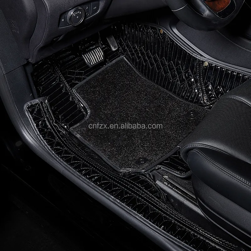 New Fashion Leather Floor Mats PVC Car Floor Mat Custom Car Floor Mats