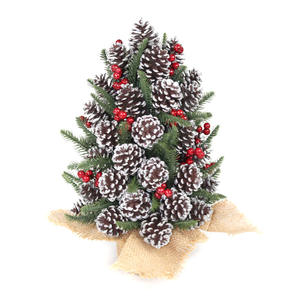 Para <span class=keywords><strong>Amazon</strong></span> Best Seller 14*14*21cm PE y cono <span class=keywords><strong>de</strong></span> pino árbol <span class=keywords><strong>de</strong></span> mesa <span class=keywords><strong>de</strong></span> <span class=keywords><strong>Navidad</strong></span> interior decoración del día del hogar decoraciones <span class=keywords><strong>de</strong></span> <span class=keywords><strong>Navidad</strong></span> - Product Image 3