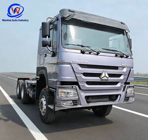 Camion tracteur HOWO 6x4 371HP, poids lourd d'occasion, moteur diesel Weichai, conduite à gauche, transport minier, à vendre - Product Image 1