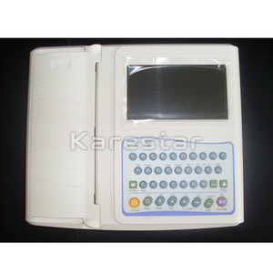 3 6 12 canales Ecg portátil Ekg máquina <span class=keywords><strong>veterinario</strong></span> equipo de diagnóstico médico electrodos ECG - Product Image 3