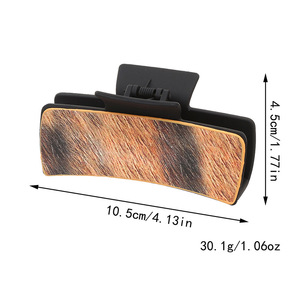 Pinzas para el Cabello de Mujer Estilo Retro Occidental con Diseño Único de Texas <span class=keywords><strong>Roadhouse</strong></span>, Hechas de Resina, Elegantes Horquillas Vaqueras - Product Image 6