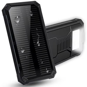 <span class=keywords><strong>Batterie</strong></span> externe 20000mAh, banque d'alimentation <span class=keywords><strong>solaire</strong></span>, lampe torche LED SOS 5W, charge rapide, <span class=keywords><strong>portable</strong></span>, étanche, <span class=keywords><strong>pour</strong></span> <span class=keywords><strong>téléphone</strong></span> <span class=keywords><strong>portable</strong></span> - Product Image 4