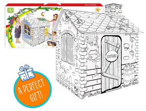 DIY着色游戏绘画涂鸦之家手绘儿童艺术和工艺，适合室内和室外 - Product Image 3