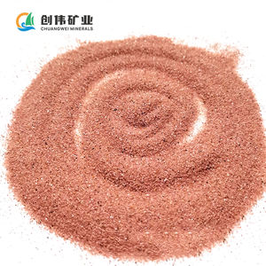 Натуральный красный гранатовый песок 30/60/80/120 сетка пескоструйная обработка камня/Дробеструйная сталь режущие абразивы - Product Image 3