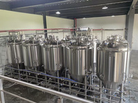 Cuve de Fermentation en Acier Inoxydable SUS304 de 500L à 5000L, Équipement de Brasserie, Ligne de Production de Bière Artisanale, Alcool – Vente Directe Usine