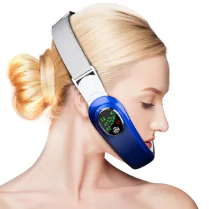 Hot Selling Classic Facial Lifter LED Photon Therapy Facial Vibration Massager Intelligent Voice Facial Massager
