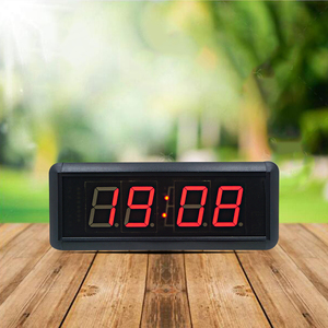Высококачественный 1,8-дюймовый 4-значный красный минутный второй обратный отсчет светодиодный дисплей пульт дистанционного управления внутренняя односторонняя алюминиевая рамка - Product Image 3