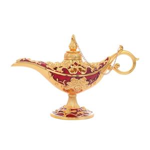 Vintage retro ausgehöhlt Märchen Aladdin magische Lampe Teekanne Genie-Lampenspielzeug für Heimdekoration Ornamente Geschenk - Product Image 6
