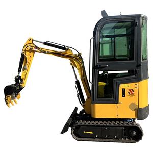 CE Kubota <span class=keywords><strong>Yanmar</strong></span> – moteur Diesel de marque, pouce de tarière à godet, piste de <span class=keywords><strong>pelle</strong></span> 1T, 0.<span class=keywords><strong>8</strong></span> <span class=keywords><strong>tonnes</strong></span>, 1 Tonne, 1.5 <span class=keywords><strong>tonnes</strong></span>, Mini pelles pelles arrières - Product Image 4