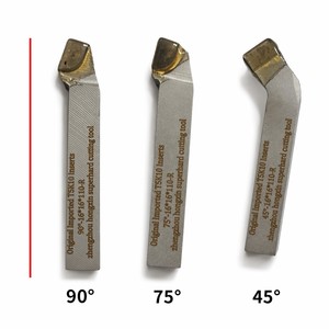 Juego de herramientas de torneado cuadradas con punta de carburo CNC importado T5K10, 3 ángulos (<span class=keywords><strong>45</strong></span>, 75, 90), 16x16x110mm, OEM, Mejor Precio - Product Image 6