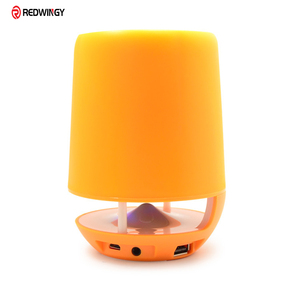 Support de stylo de veilleuse bon marché avec haut-parleur LED rétro-éclairé lampe de bureau intelligente google haut-parleur intelligent LED <span class=keywords><strong>musique</strong></span> haut-parleur d'ordinateur - Product Image 3