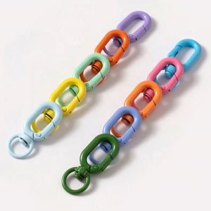 <b>Custom</b> Colorful Lobster Claw Clasps Swivel Lanyards <b>Key</b> <b>Rings</b> for DIY Bag Jewelry & Personalized Gifts - Product Image 4