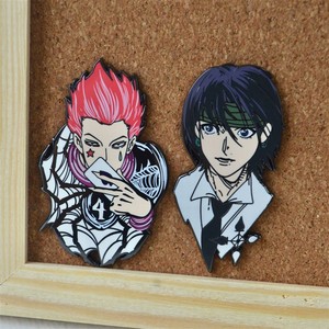 เข็มกลัดเคลือบเงาเลียนแบบขนาด 5.5 ซม. ลายอนิเมะ ชรอลโล ลูซิเฟอร์ ฮิโซกะ ของตกแต่งเครื่องเขียน เครื่องประดับโลหะผสม - Product Image 4