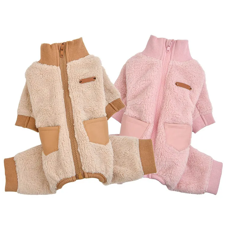 Haustier Jacke Mantel Haustier liefert Polyester Sherpa benutzer definierte Luxus Katze & Hund Jacken Winter Haustier Kleidung