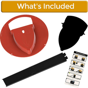 Automatic Reset <b>Rat</b> Trap Yellow Black Plastic Indoor Outdoor Mouse Trap Tool Flip Top Design - Product Image 3