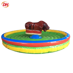 Toro Mecánico Inflable Comercial para Rodeo, Juego de Toreo Inflable, Rojo/Negro, Tamaño 4m/5m, Entretenimiento - Product Image 2