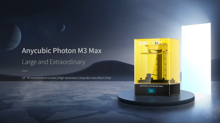 ANYCUBIC Photon M3 Max 7.6'' LCD SLA UV 3D Resin Printer Photon M3 Max ...