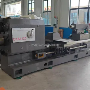 Dehai Heavy Duty Metal Center CNC Lathe CK61125 Horizontal Lathe Flat Bed Lathe Machine