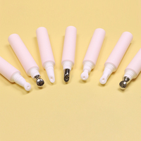 Emballage de tube de 19 mm de diamètre entièrement personnalisable, fabriqué en ODM/OEM, avec bouchon à vis en alliage de zinc/céramique pour crème pour les yeux