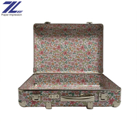 Boîte cadeau florale vintage de luxe, boîte de rangement décorative pour le Ramadan et l'Aïd