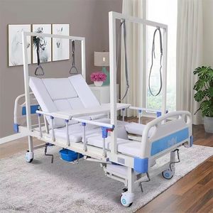 Cama de tracción ortopédica médica para girar a pacientes ancianos y paralizados, cama multifuncional para el hogar y el hospital con - Product Image 2