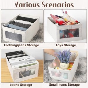 Hot Selling Clothes Organizer Wardrobe Closet Organizer Folding Underwear Toy Sundries Storage <b>Box</b> - Product Image 4