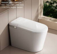 MJ-ST10 Nouveau design intelligent, bidet automatique à capteur allongé, toilette intelligente à poser au sol avec design moderne et fonctions avancées