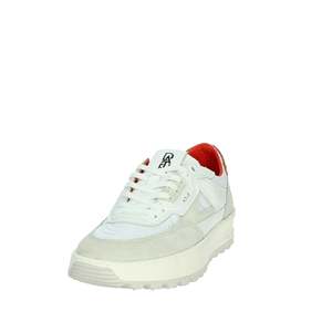 D.A.T.E. Sneakers Donna Bianche e Rosse 37 in Tela, Scarpe Trendy - Product Image 6
