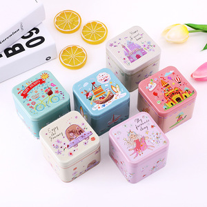 Customized Printing Logo OEM Gift Storage Can Lid Packaging Chocolate <strong>Metal</strong> Tin <strong>Box</strong> - Product Image 5