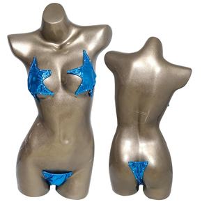 Yingli oscuro al por mayor Coral verde <span class=keywords><strong>Kier</strong></span> danza exótica de cintura alta de traje Rave Festival - Product Image 5