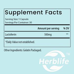 Cápsulas de lactoferrina OEM/ODM de venta caliente para adultos, suplementos herbales, apoyo para la salud intestinal, apoyo para la piel - Product Image 2