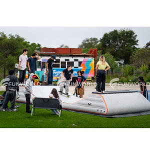 Rampes sur mesure rampe de skate gonflable étanche à l'air scellé mini rampe de skateboard combo pvc site de skateboard terrain d'entraînement - Product Image 6