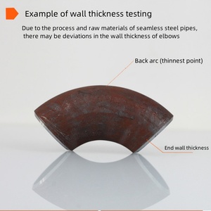 Khuỷu tay thép carbon nhẹ liền mạch chất lượng cao-3 inch, 90 độ, bán kính dài <span class=keywords><strong>1</strong></span>.5d | Phụ kiện đường ống - Product Image 3