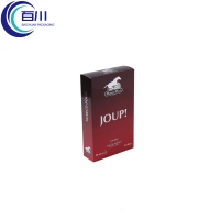 Caja de Regalo Plegable Ecológica de Alta Calidad con Logotipo en Papel Plateado para Envases Cosméticos, Frascos, Botellas y Productos de Perfumería