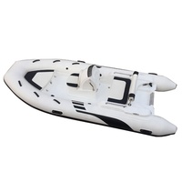 Bateau pneumatique RIB en fibre de verre de 14 pieds (430) avec console centrale en option