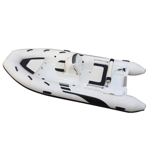 14ft RIB 430 Sợi Thủy Tinh Sườn Inflatable Thuyền Với Tùy Chọn Trung Tâm Điều Khiển - Product Image 4
