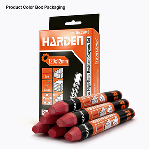 HARDEN 6PCS(120X12MM) Ensemble de crayons résistants aux hautes températures - Product Image 6