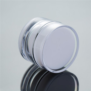Tarro de acrílico redondo <span class=keywords><strong>para</strong></span> crema facial, crema <span class=keywords><strong>para</strong></span> ojos, exfoliante cosmético, en presentaciones de 5g, 10g, 15g, 20g, 30g y 50g. - Product Image 2
