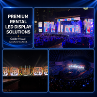 Siap Kirim Langsung dari Pabrik Layar LED Sewa Dalam Ruangan Tanpa Kabel 500x500mm P3.91 Panel Video Ringan 7680HZ