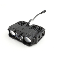 Projecteur LED 3 lentilles 116W pour calandre, Bi-LED, faisceau bas 6000K, faisceau haut 3000K pour 4x4 tout-terrain
