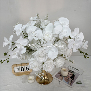 Bola de Flores Blancas para Decoración de Bodas, Centro de Mesa Floral para Decoración de Escenarios de Fiesta - Product Image 3