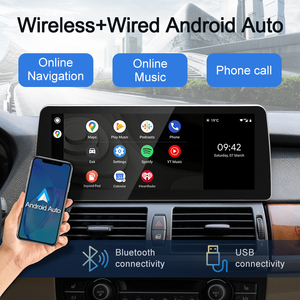 STWEI 12.3inch For X5 E70 X6 E71 CIC Linux Car Multimedia <b>Players</b> Head Unit Wireless CarPlay Android Bluetooth GPS Navigation - Product Image 5