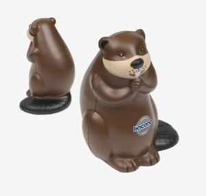 Balle anti-stress en mousse imprimée de qualité supérieure en forme de <span class=keywords><strong>castor</strong></span> avec logo personnalisé pour événements promotionnels et cadeaux d'entreprise - Product Image 1