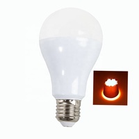 Zéro scintillement rouge ampoule spectre bloquant l'ampoule de lumière bleue pour dormir