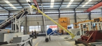 Machine à béton mousse diesel préfabriqué moule à sec machine de criblage mobile centrale à béton