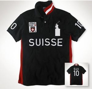 เสื้อผ้าฤดูร้อนสำหรับผู้ชาย เสื้อโปโลปักลายสำหรับตีกอล์ฟ ผ้าฝ้าย 100% เสื้อยืดโปโลพรีเมียมหรูหราของ Uspa พร้อมปักโลโก้ตามสั่งสำหรับผู้ชาย - Product Image 6